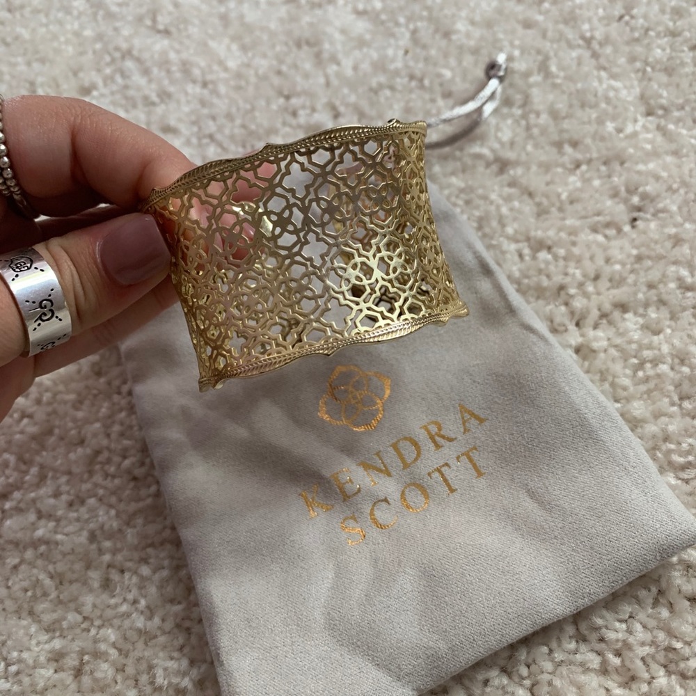 Kendra Scott Candice Gold Cuff